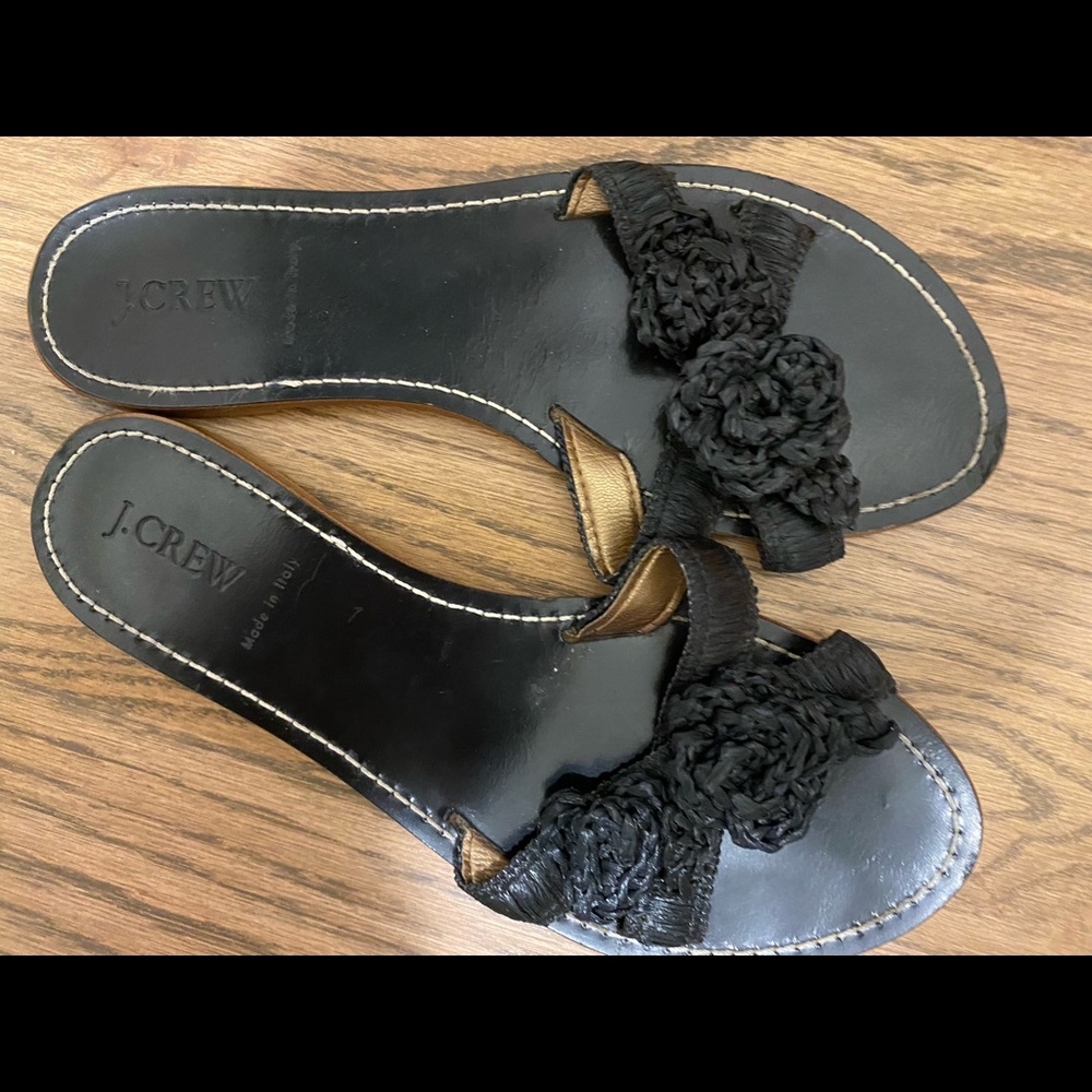 Jcrew slides. Size 8